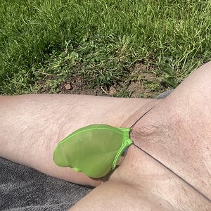 First outdoor tanning of the season….so aroused to be outdoors