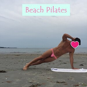 🌈 Beach Pilates 🩲🦄